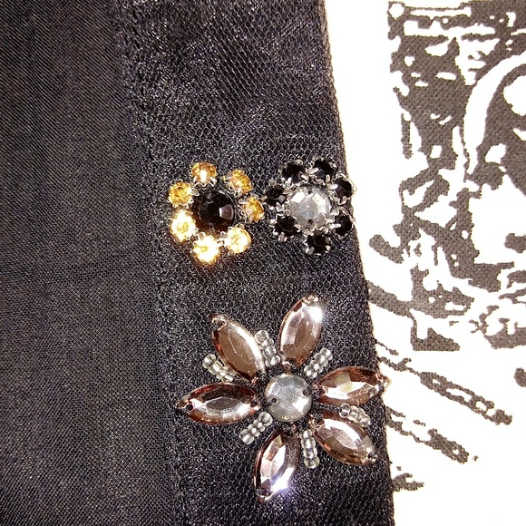 Black Sheer Kimono NWT - Picture 3 of 3